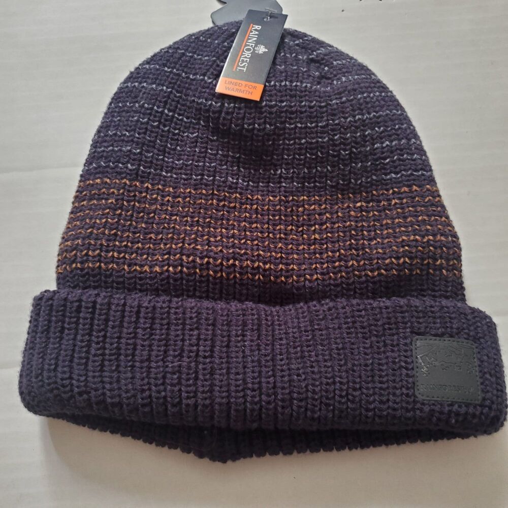 Chunky Ribbed Knit Hat one size